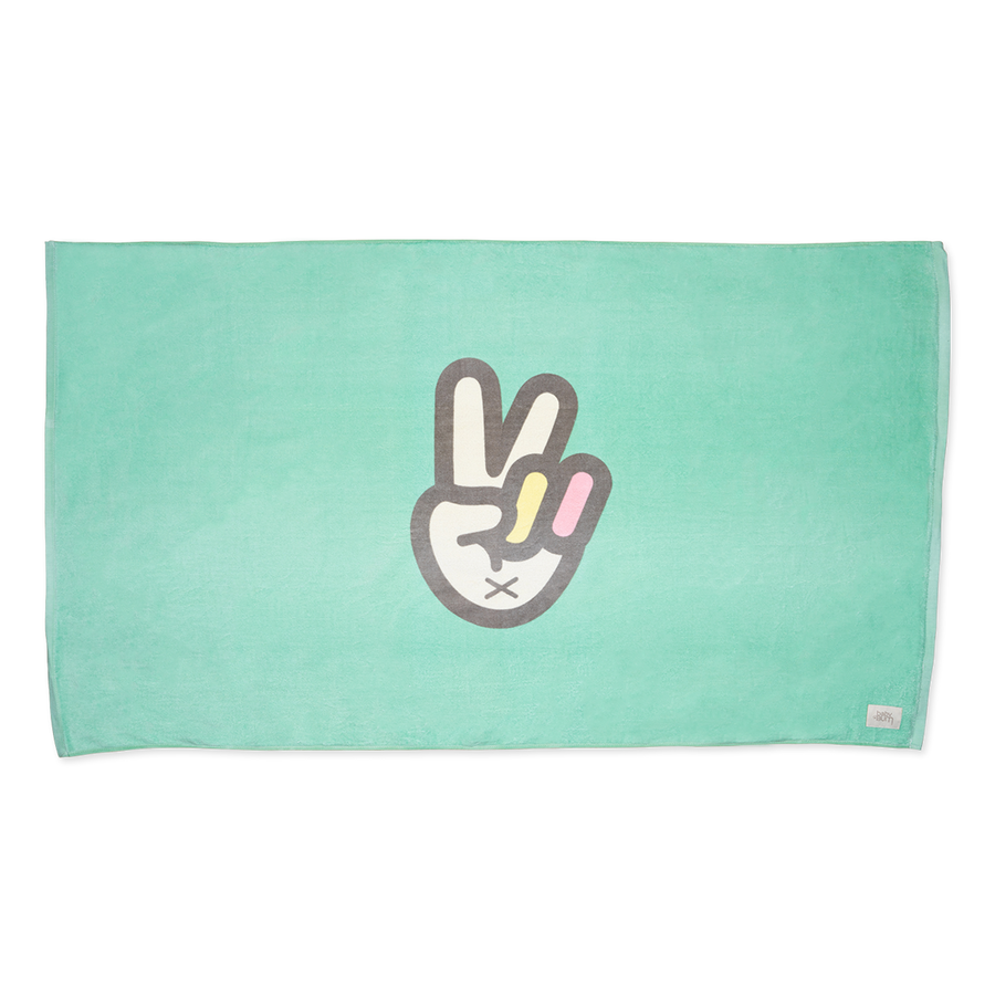 Peace Sign Beach Towel